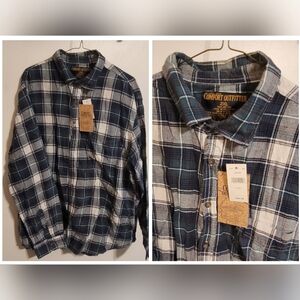 Flannel Irregular Work Shirts